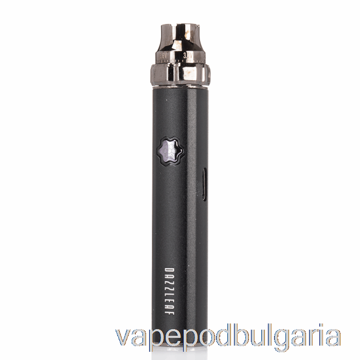 Vape Течности Dazzleaf Squarii Top Twist 510 батерия черна
